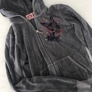 Juicy Couture track sweatsuit jacket
